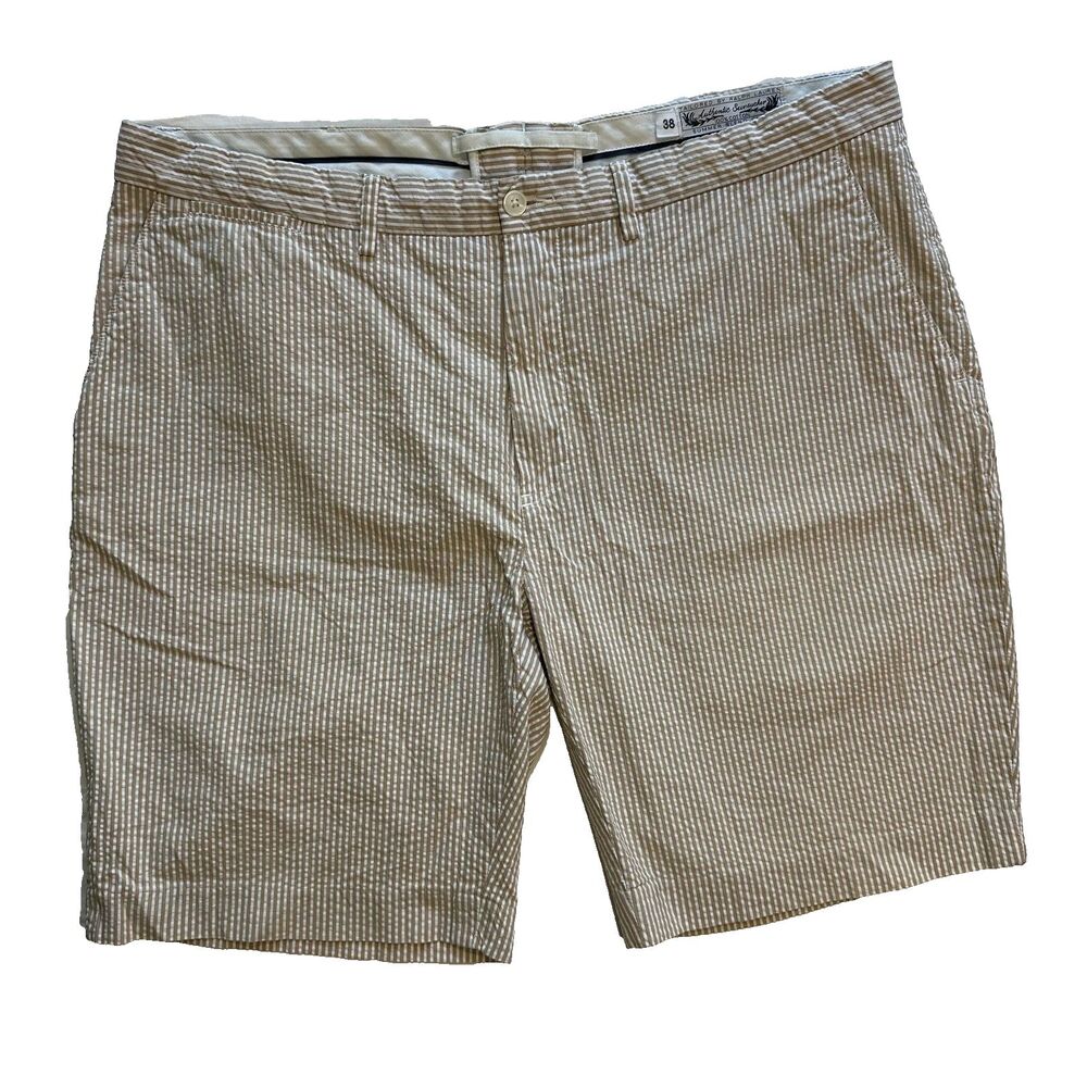 Polo Ralph Lauren Authentic Seersucker Shorts Summer Blend Cloth Size 38